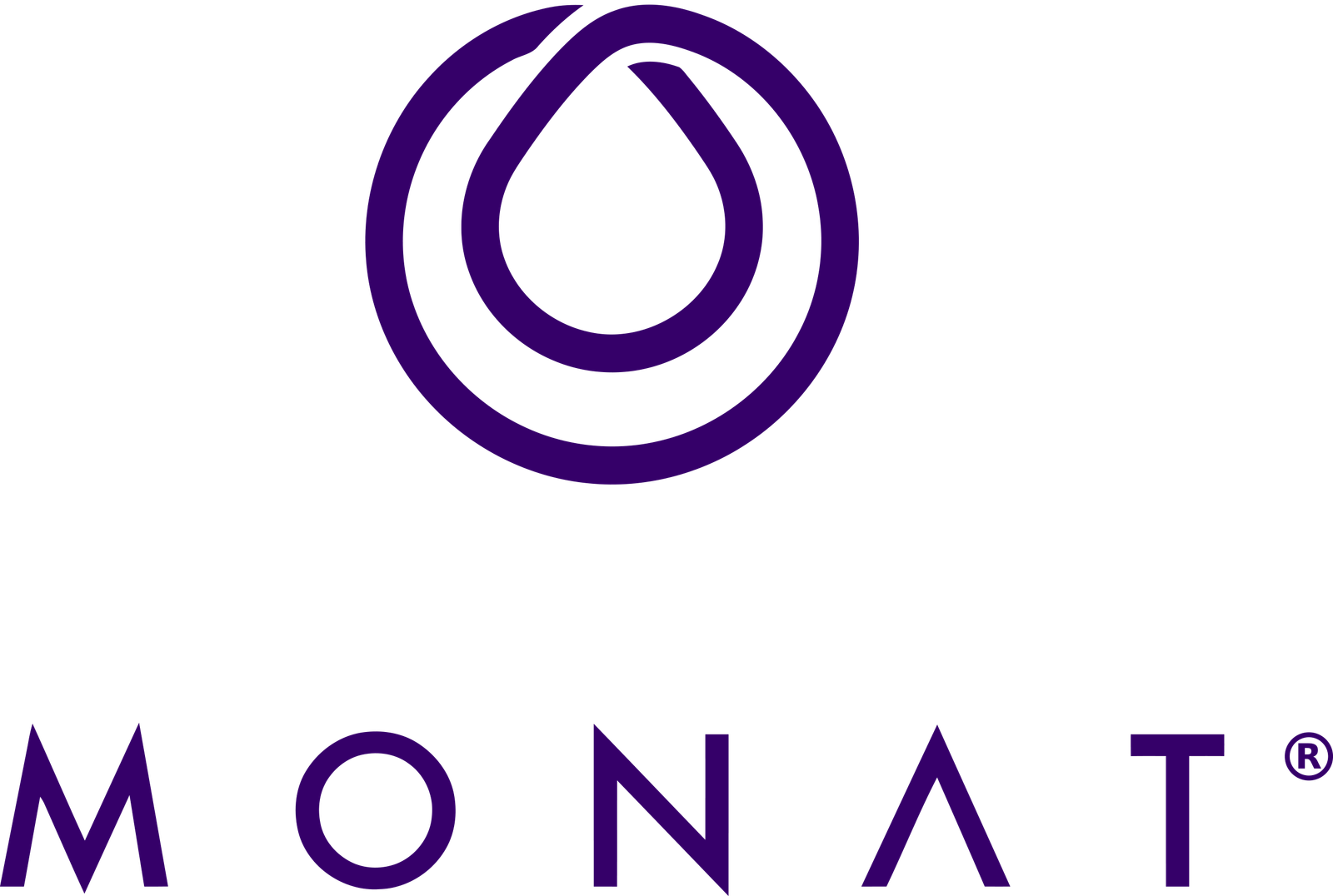 Logo MONAT Global morado